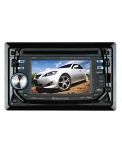 DISCONTINUED - Planet Audio P9735B In Dash Double DIN 4.5 Inch Widescreen Touchscreen TFT LCD Monitor with Built In Multimedia DVD Receiver and Bluetooth