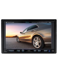 DISCONTINUED - Planet Audio PI9770B In Dash Double DIN 7 Inch Widescreen Touchscreen TFT LCD Monitor with Built In Multimedia DVD Receiver, Bluetooth & iPod Control