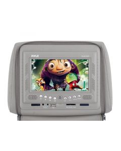 DISCONTINUED - Pyle PLD72 7 inch Universal DVD Headrest with zipper cover