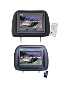 Pyle PLD7HB 7" Headrest Monitors with DVD Player
