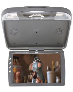 DISCONTINUED - Pyle PLRD143F 13.3" overhead flip down monitor with integrated DVD player