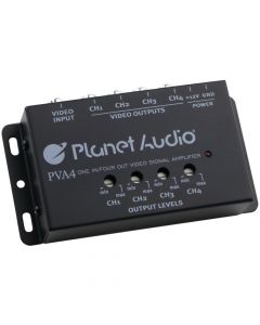 Discontinued-Planet Audio PVA4 Video Signal Amplifier