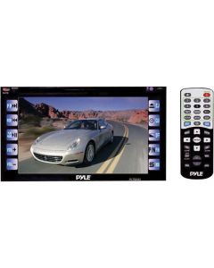 Pyle PLTSD62 6.5" Double-DIN Touch screen LCD Monitor with DVD