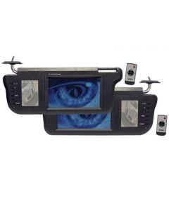 Discontinued-Pyle PLVS-MR7 7" Driver and Passenger Side Replacement LCD Sun visor Monitor