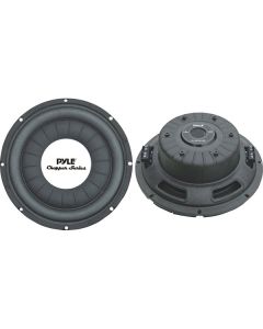 Pyle PLWCH10D Slim 10 Inch 1000-watt Chopper Series Subwoofer