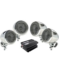 Planet Audio PMC4C Motorcycle/ATV Sound System with Bluetooth Audio Streaming