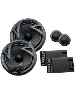 Power Acoustik EF60C 6 1/2 inch Component - 2 way Car Speakers