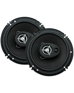 Power Acoustik EF653 6 1/2 inch Tri-axial - 3 way Car Speakers