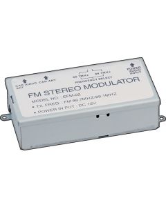 Power Acoustik EFM-02 Car Audio Video 3 Frequency Universal PLL FM Stereo Modulator Unit