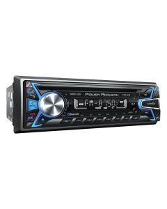 Power Acoustik PCD-51B Single DIN CD Receiver with Bluetooth 