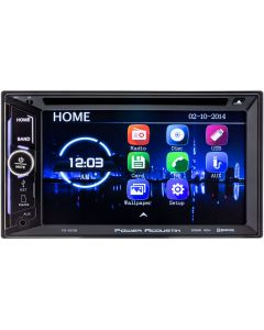 Power Acoustik PD-623B Double DIN 6.2 inch In-Dash DVD/CD/SD/AM/FM Receiver with Bluetooth