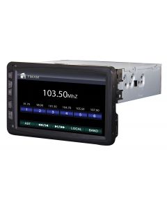 Power Acoustik PD-712B Single-Din In-Dash 7" DVD A/V Source Unit Car Receiver W/ Detachable Touchscreen LCD