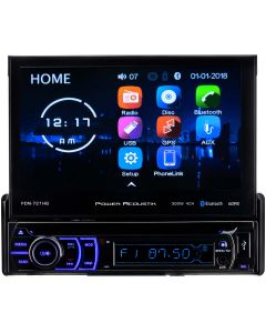 Power Acoustik PDN-721HB Single DIn Flip out receiver - Main