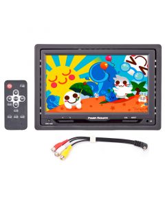 Power Acoustik PT-712IRA 7 Inch Dual Channel IR Headrest TFT LCD Monitor