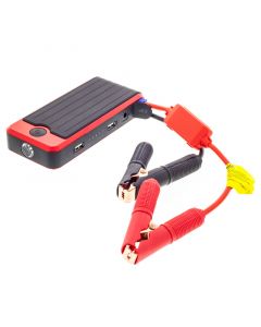 PowerAll PBJS16000RD 16 Amp Jump Starter and Phone charger - Phone Connected (Not included) and Jump Start Alligators