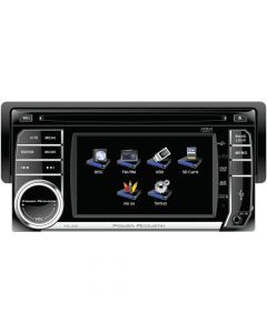 Power Acoustik PD-450 4.5" Single-DIN In-Dash Motorized TFT/LCD Touchscreen with DVD & Detachable Face