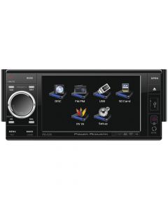 Power Acoustik PD-535 5.3" Single-DIN In-Dash Motorized TFT/LCD Touchscreen Receiver with DVD & Detachable Face