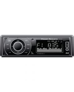 Power Acoustik PL-10A Single-DIN In-Dash Mechless Receiver with Detachable Face