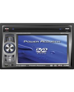 Power Acoustik PTID-5800 5.8" Widescreen In-Dash Monitor With DVD & AM/FM