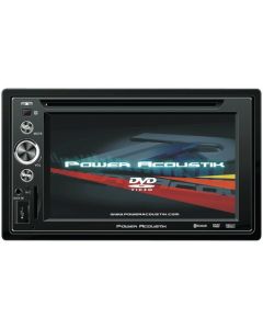 Power Acoustik PTID-6250 6.2" Double-Din Touch screen TFT/LCD DVD Receiver No Bluetooth