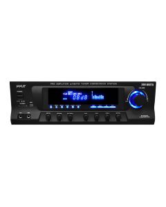 Pyle PT270AIU 300 Watt Pre Amplifier Stereo Receiver with Built-in iPod Dock Station