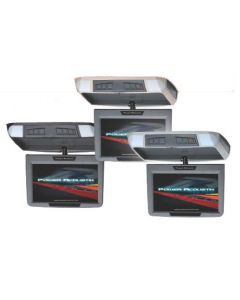 Discontinued - Power Acoustik PT-91CM 9 Inch Universal Flip Down Monitor with Interchangeable Color Skins