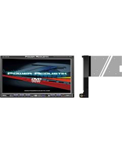 Power Acoustik PTID-7001NBT 7" Touch Screen 1-Din Oversized Fully Motorized TFT Monitor DVD/AM/FM with Bluetooth