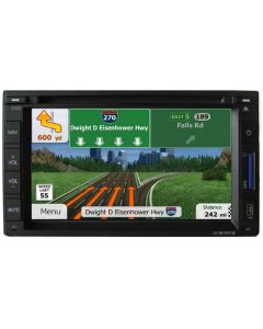 Rosen PU-COROLLAB09-US 2-DIN Vehicle Specific Navigation System for the Toyota Corolla 2009-11 - Black Bezel