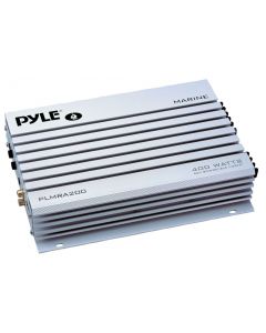 Pyle PLMRA200 2-Channel 400-Watt Waterproof Marine Amplifier