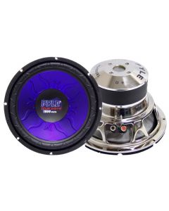 Pyle PL1290BL Blue Wave Series 12 inch 1200 Watt DVC Subwoofer