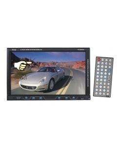 DISCONTINUED - Pyle PLD89MU 8 Inch Single DIN In Dash Motorized Drop Down LCD Touchscreen Monitor and Multimedia DVD Receiver with USB, SD and AUX Inputs