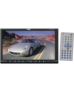 Discontinued - Pyle PLDD75BG 7" Widescreen Navigation Tft Lcd Display With Detachable Panel & DVD Player