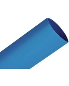 QMV 1521BLU 3/16" x 4 foot Blue 2:1 Heat Shrink Tubing