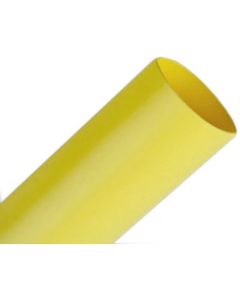 QMV 1531YELLOW 1/4" x 4 foot Yellow 2:1 Heat Shrink Tubing