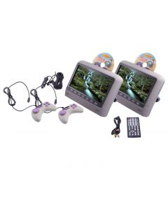 Discontinued - Quality Mobile Video MV-A9HD Universal clip on DVD headrest Monitor system - Universal or for Active headrests