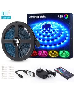 Quality Mobile Video LS6M5050RF 20 Foot Flexible Full Color LED Light Strip Kit with IR remote control