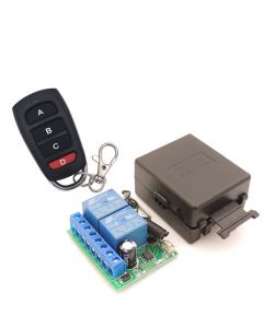 Quality Mobile Video RMR12V3 12 volt RF 2-Channel remote controlled relay