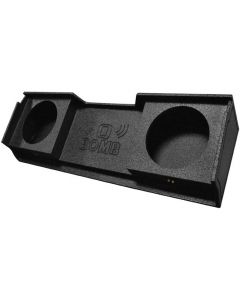 Qpower QBGMC10DF Subwoofer enclosure for 1996 - 2006 GMC, Chevrolet Sierra, Silverado Extended Cab 1500 / 2500 / 3500