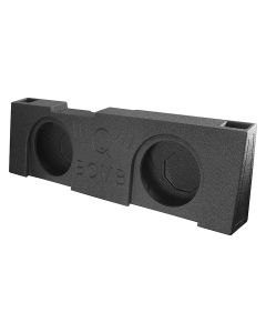 Qpower QBGMC14212 Subwoofer enclosure for 2014 - 2018 GMC, Chevrolet Sierra, Silverado Crew Cab 1500 / 2500 / 3500