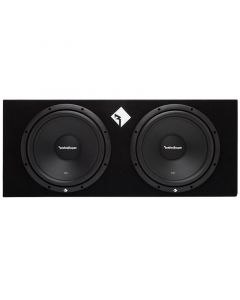 Rockford Fosgate R1-2X12 Dual Prime R1 12" 400 Watt Loaded Subwoofer Enclosure for Car 