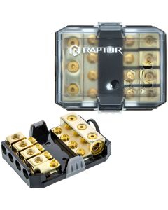 Raptor RMANL4 Pro Series MANL 4-Position Fused Distribution Block