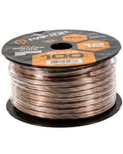 Metra Raptor RSW12-100 12-Gauge 50 Ft Clear Speaker Wire