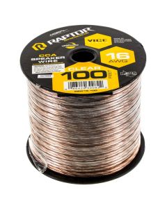 Metra RSW16-100 16 Gauge 100 Ft Clear Speaker Wire