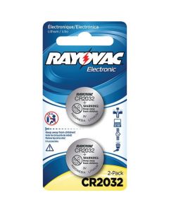 Rayovac KECR2032-2A CR2032 3-Volt Lithium Battery - 2 Pack