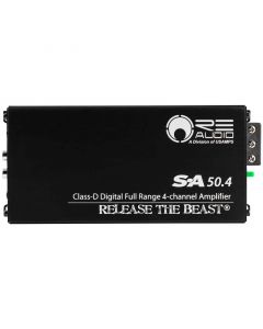 RE Audio SA50.4 4-Channel Class-FD Full Range Car Amplifier - Main