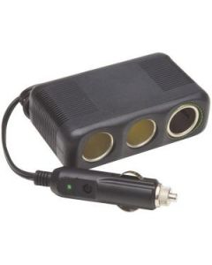 DISCONTINUED - Roadpro RPPTSP-312 3-Outlet 12-Volt Lighter Adaptor with 30-ft Extension Cord