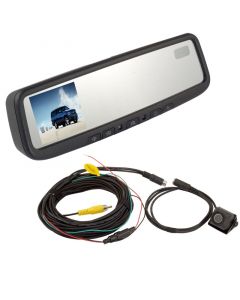 DISCONTINUED - Complete replacement rear view mirror monitor system