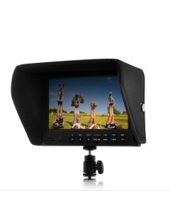 Safesight CVFQ-E210 7 Inch On-Camera HD DSLR Monitor (1080P, HDMI, AV, Component vide 10 Hours Working Time)