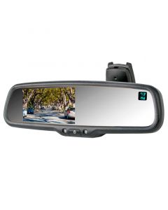 Safesight RVMZH4300CT 4.3" Auto Dimming OEM Rearview Mirror with Compass and Temperature