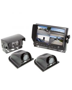 Safesight SC9001QSH3 Commercial back up camera system with three cameras